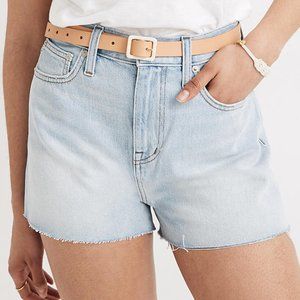 NWT Madewell The Momjean Short in Givens Wash